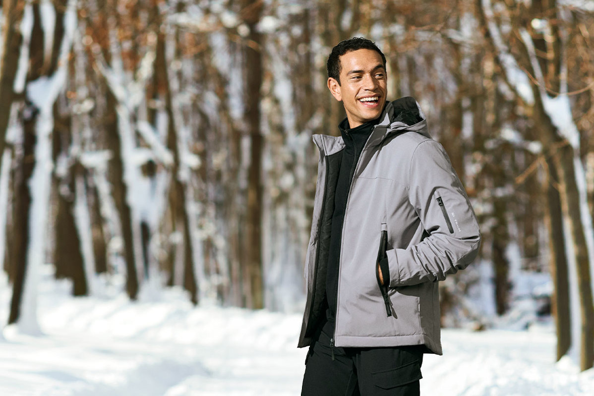 Varma & funktionella softshell vinterjackor